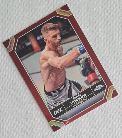 Dan Hooker - 2024 Topps Chrome UFC Maroon #54
