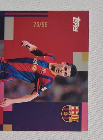 David Villa - 2024 Topps FC Barcelona Team Set Auto /99 #AU-DV