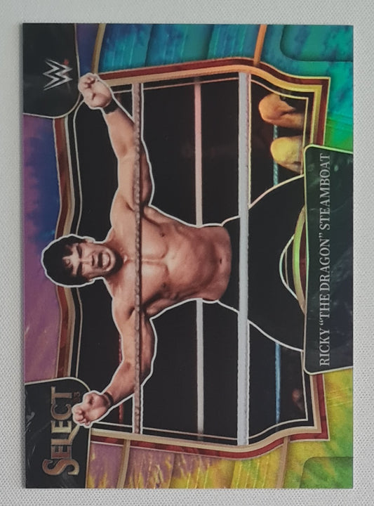 Ricky "The Dragon" Steamboat - 2023 Panini Select WWE Tie-Die Ringside /25 #292