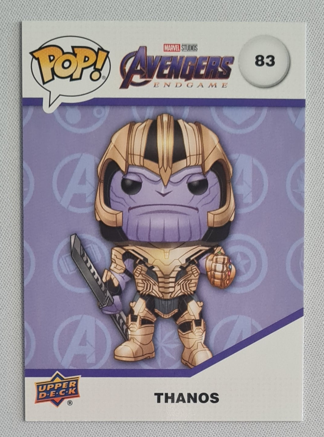 Thanos - 2023 Upper Deck Funko Card #83