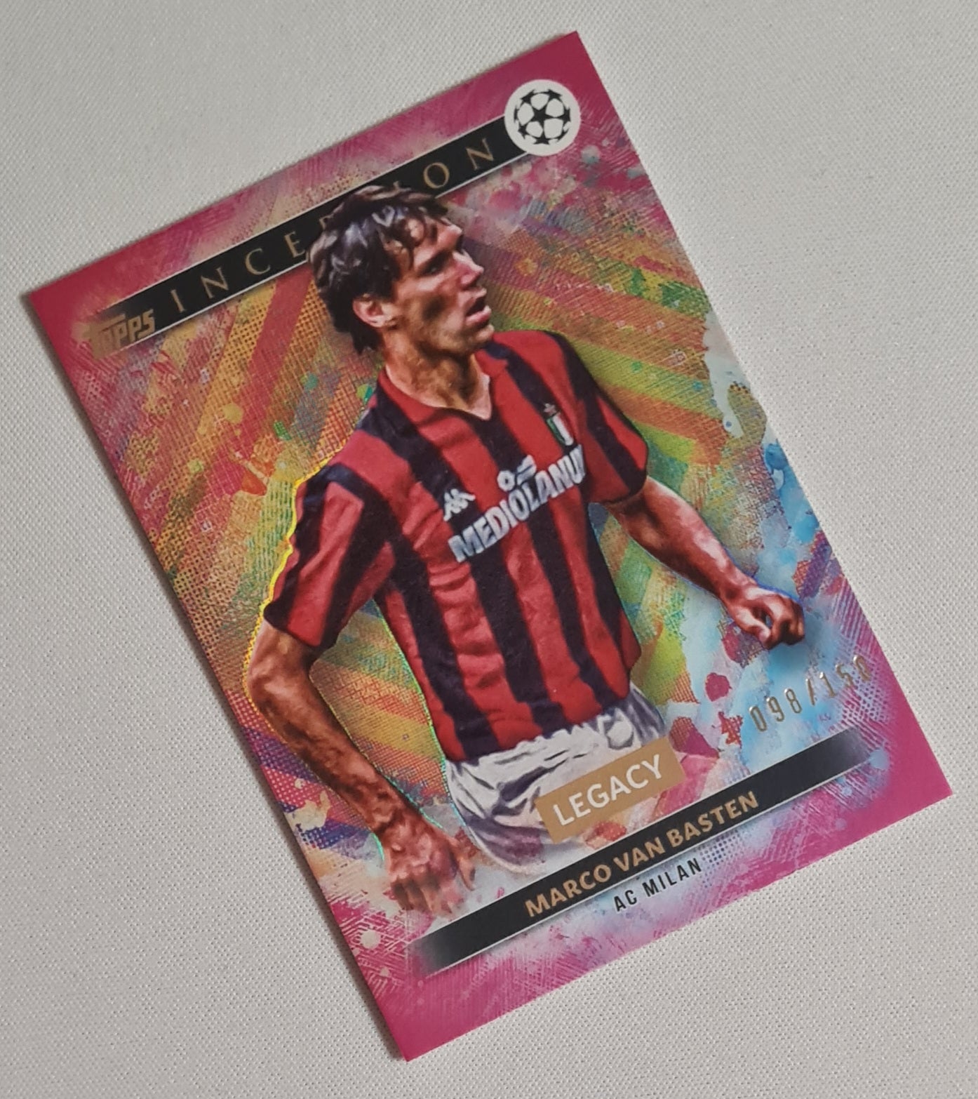 Marco van Basten - 2024/25 Topps Inception Legacy /150 #67 AC Milan