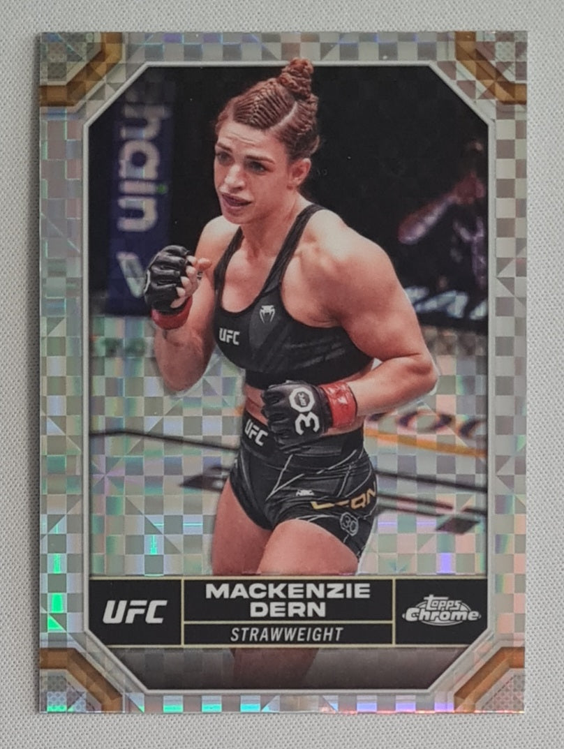 Mackenzie Dern - 2024 Topps Chrome UFC X-Fractor #117