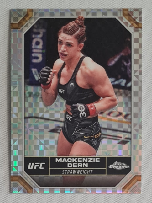 Mackenzie Dern - 2024 Topps Chrome UFC X-Fractor #117