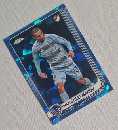 Shapi Suleymanov - 2025 Topps Chrome Sapphire MLS #78 Sporting Kansas City