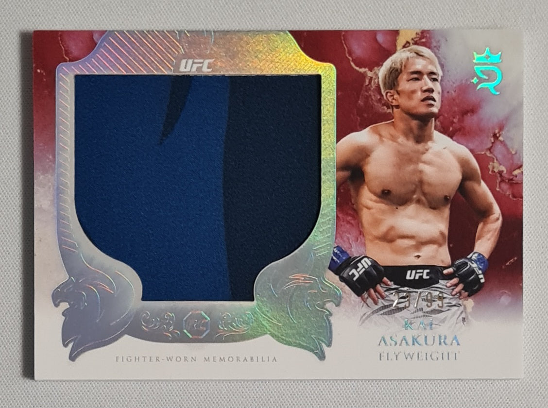 Kai Asakura - 2025 Topps Royalty UFC Collection UFC Rookie Jumbo Relics /99 #RJR-KA