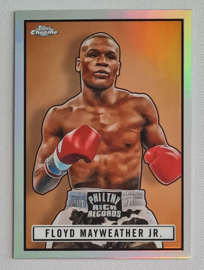 Floyd Mayweather Jr - 2024 Topps Chrome Boxing 1951 Boxing Ringside #TR-15